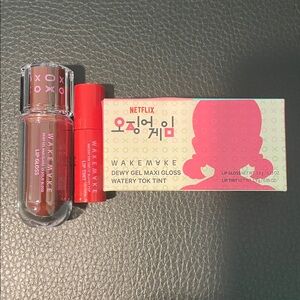 WAKEMAKE Lip Gloss and Tint Set